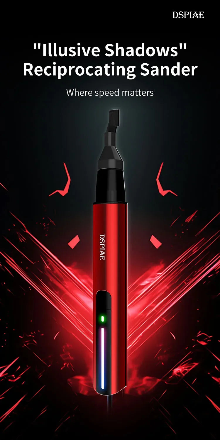 DSPIAE: "Illusive Shadows" Reciprocating Sander