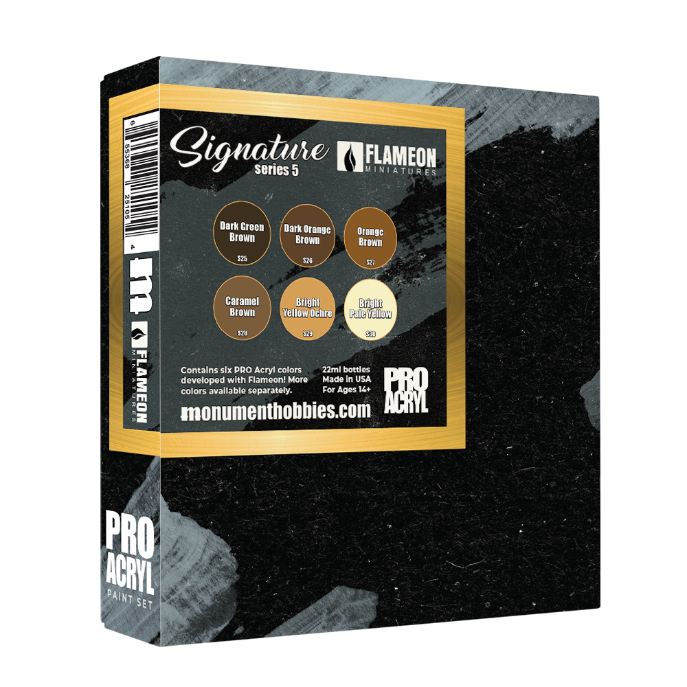 Pro Acryl: Signature Series Set 5 - Flameon Miniatures