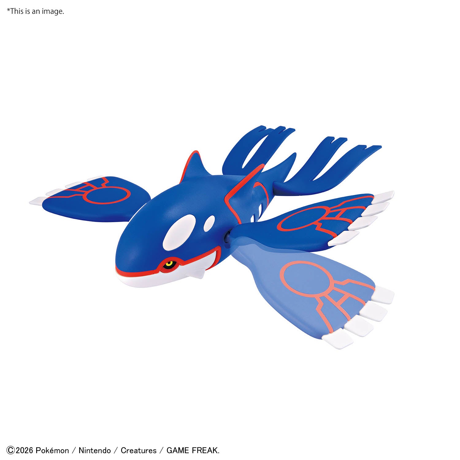 Bandai Pokemon Model Kit: Kyogre