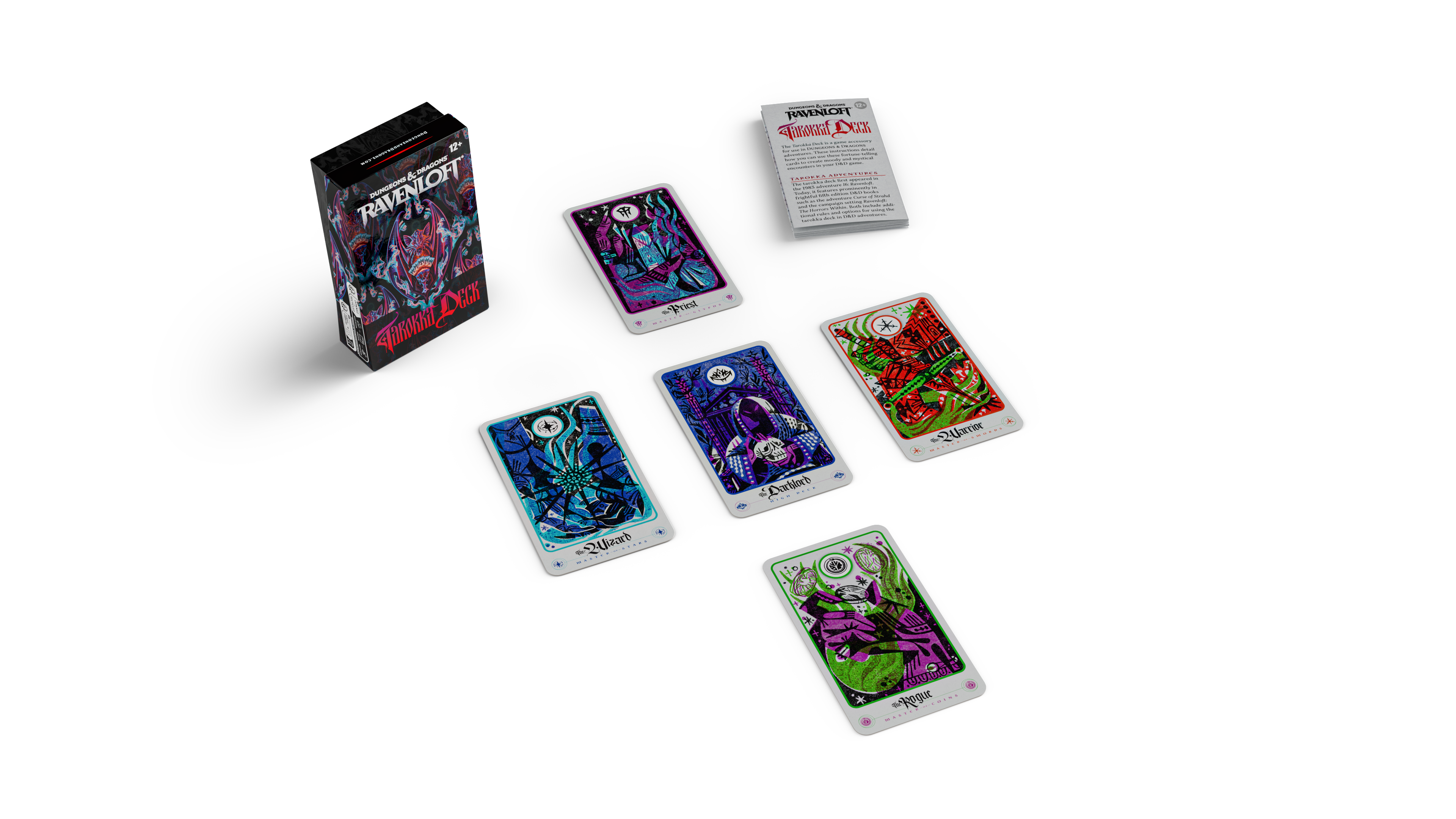 Dungeons & Dragons: Ravenloft: The Horrors Within Tarokka Deck