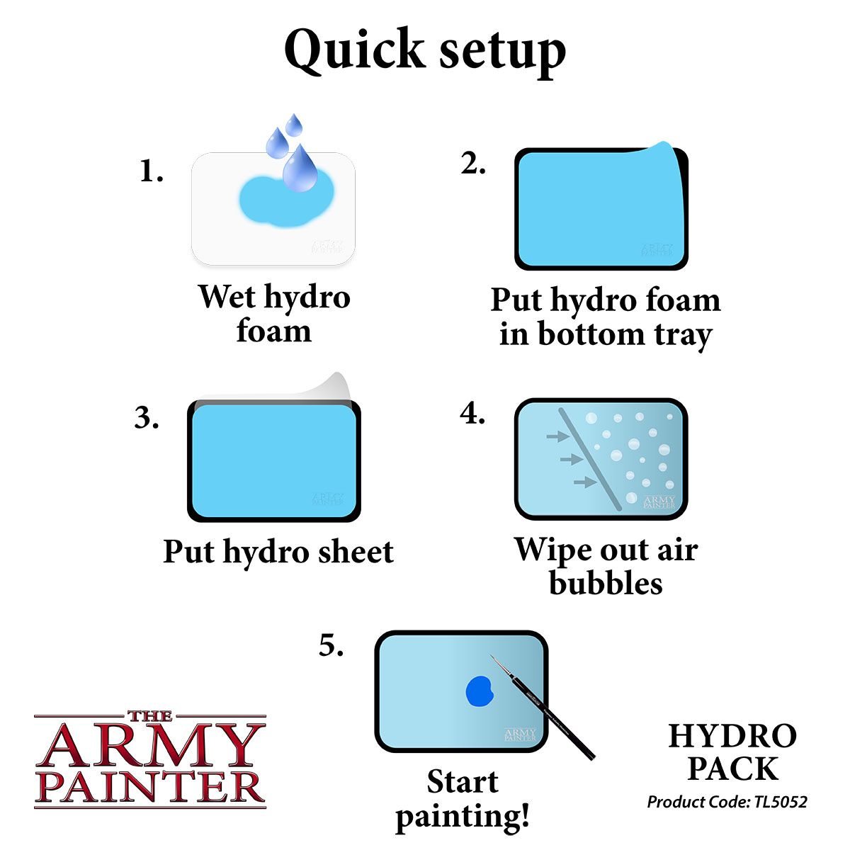 Army Painter: Wet Palette Hydro Pack (refill)