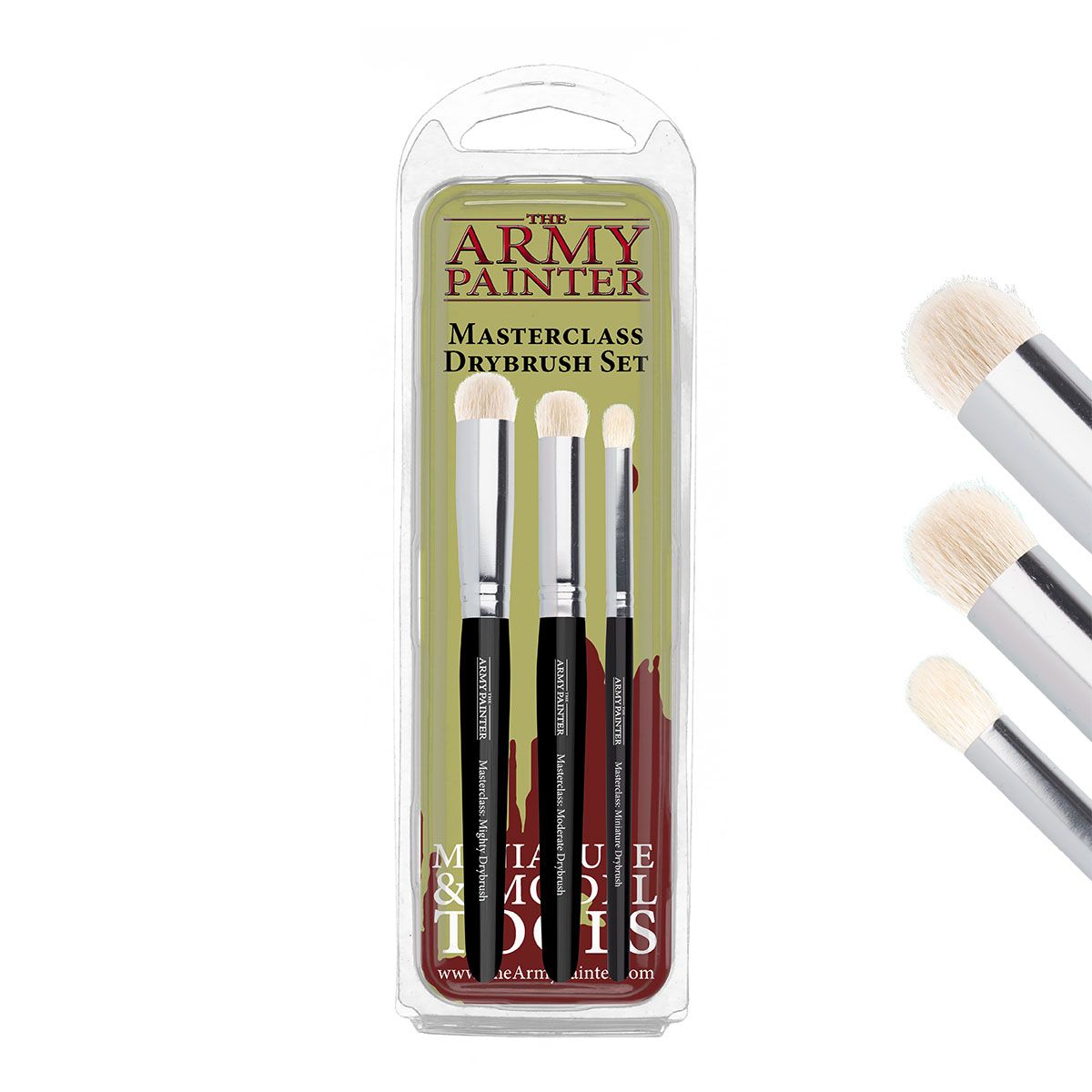 The Army Painter: Masterclass Drybrush Set (3pc)