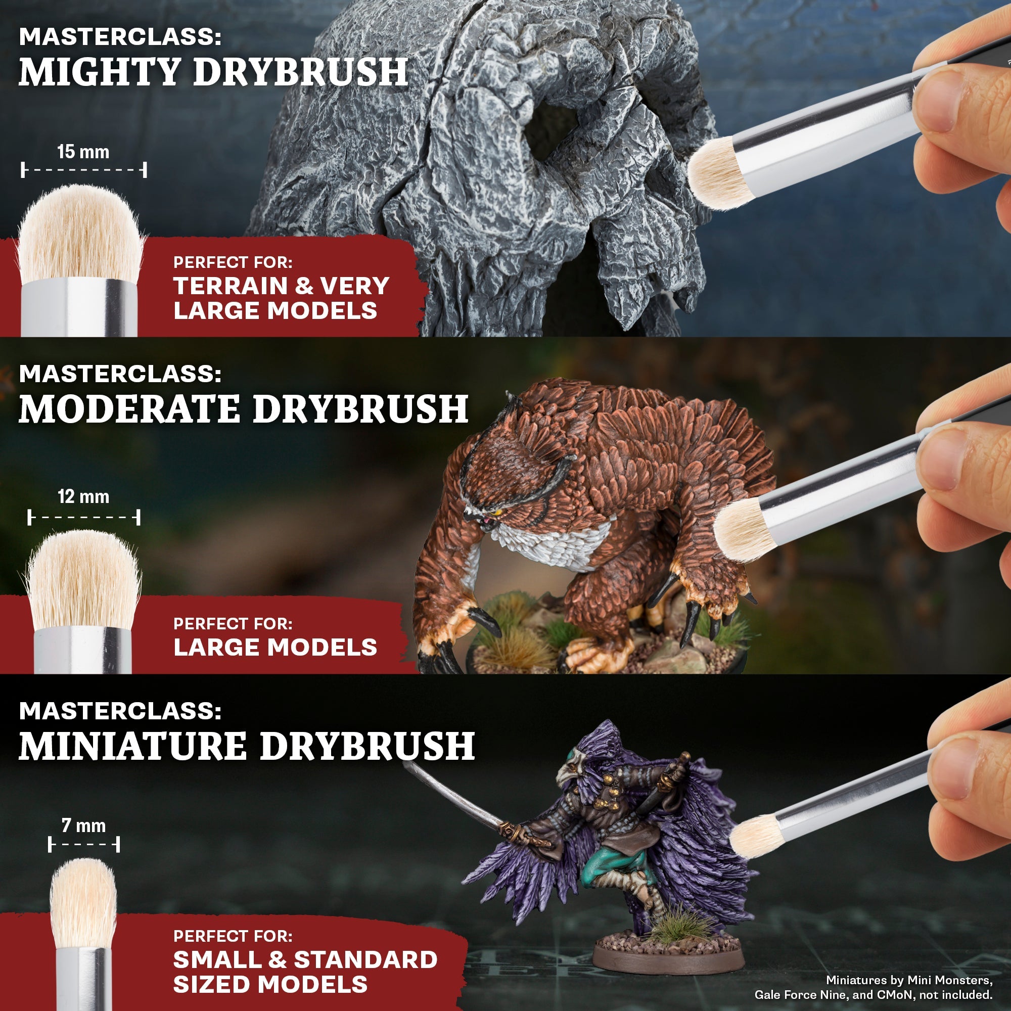 The Army Painter: Masterclass Drybrush Set