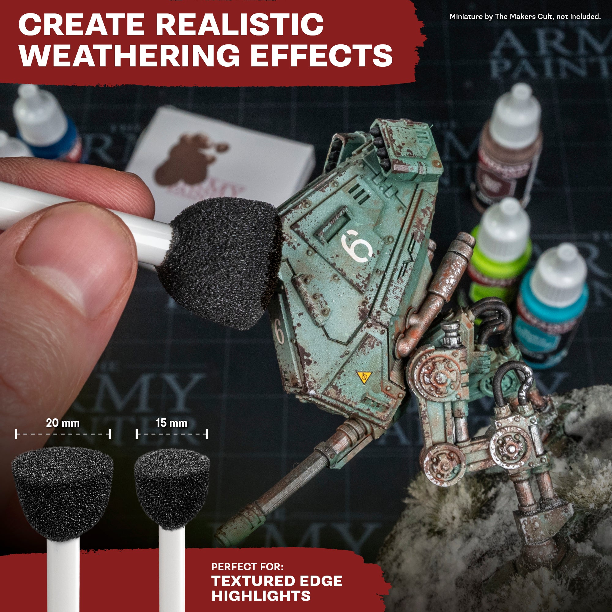 The Army Painter: Chipping Brush Set