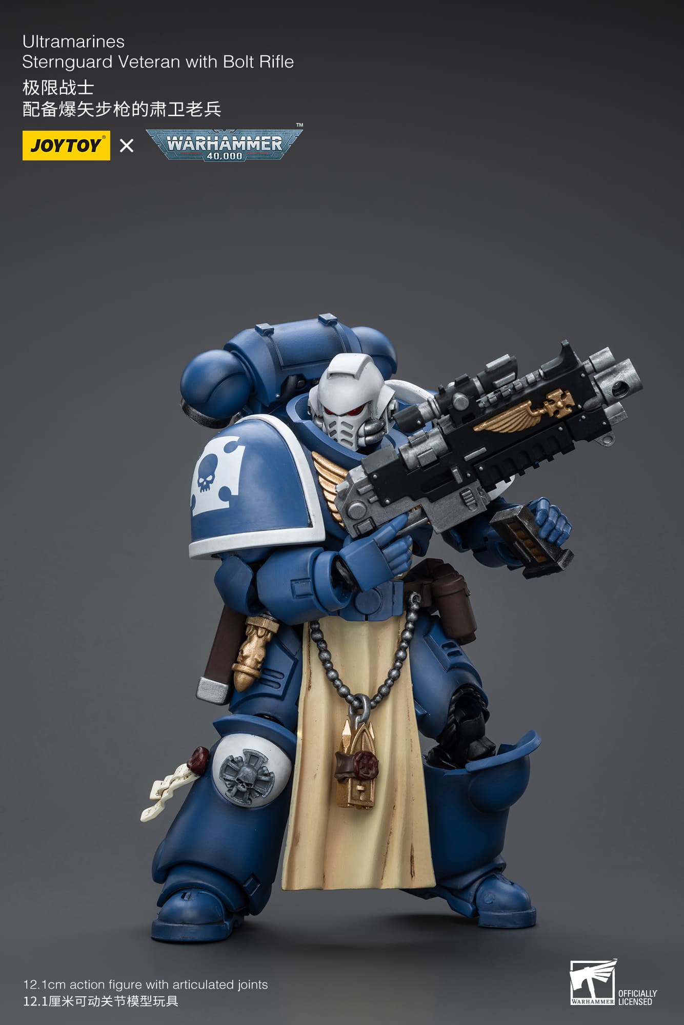 Joytoy: Ultramarines Sternguard Veteran with Bolt Rifle