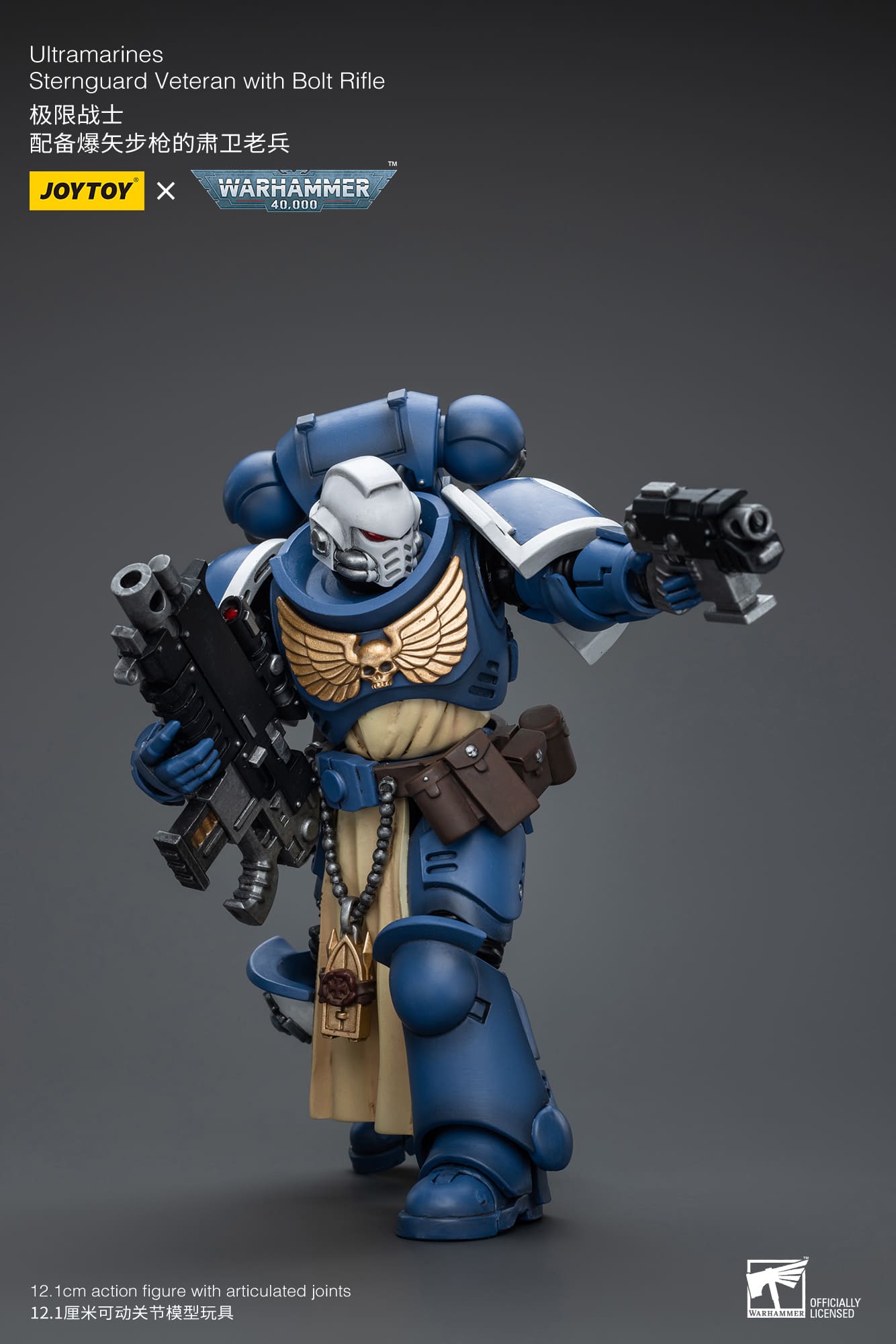 Joytoy: Ultramarines Sternguard Veteran with Bolt Rifle