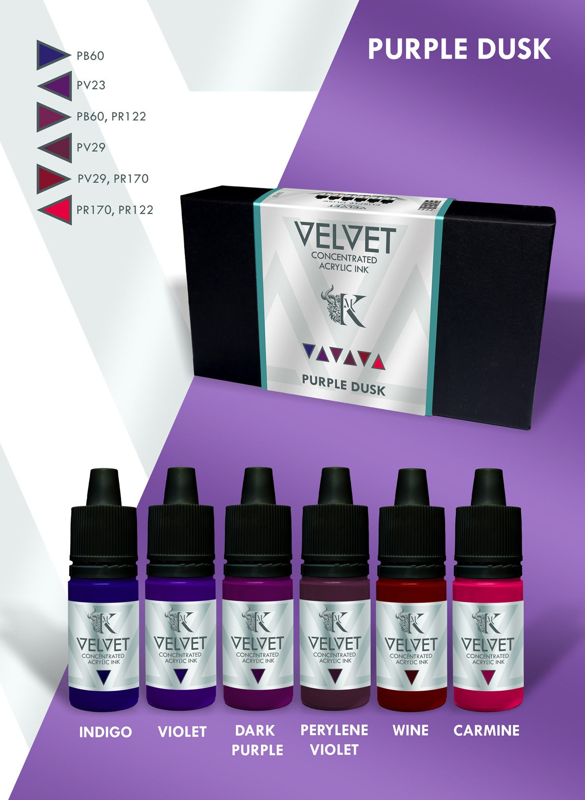 Kimera: Velvet Inks Purple Dusk