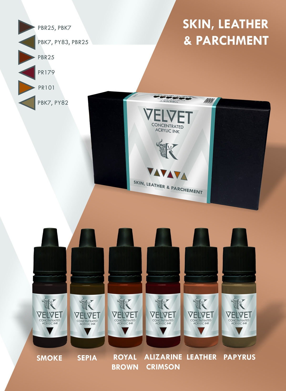 Kimera: Velvet Inks Skin, Leather & Parchment