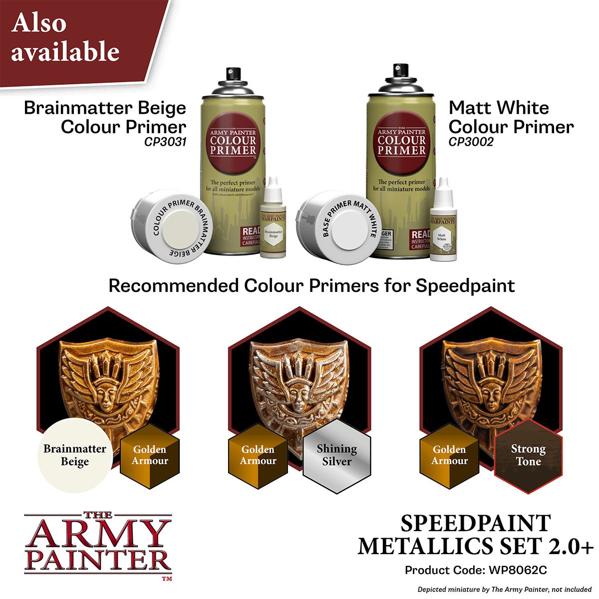 Army Painter Speedpaint Metallics Set 2.0