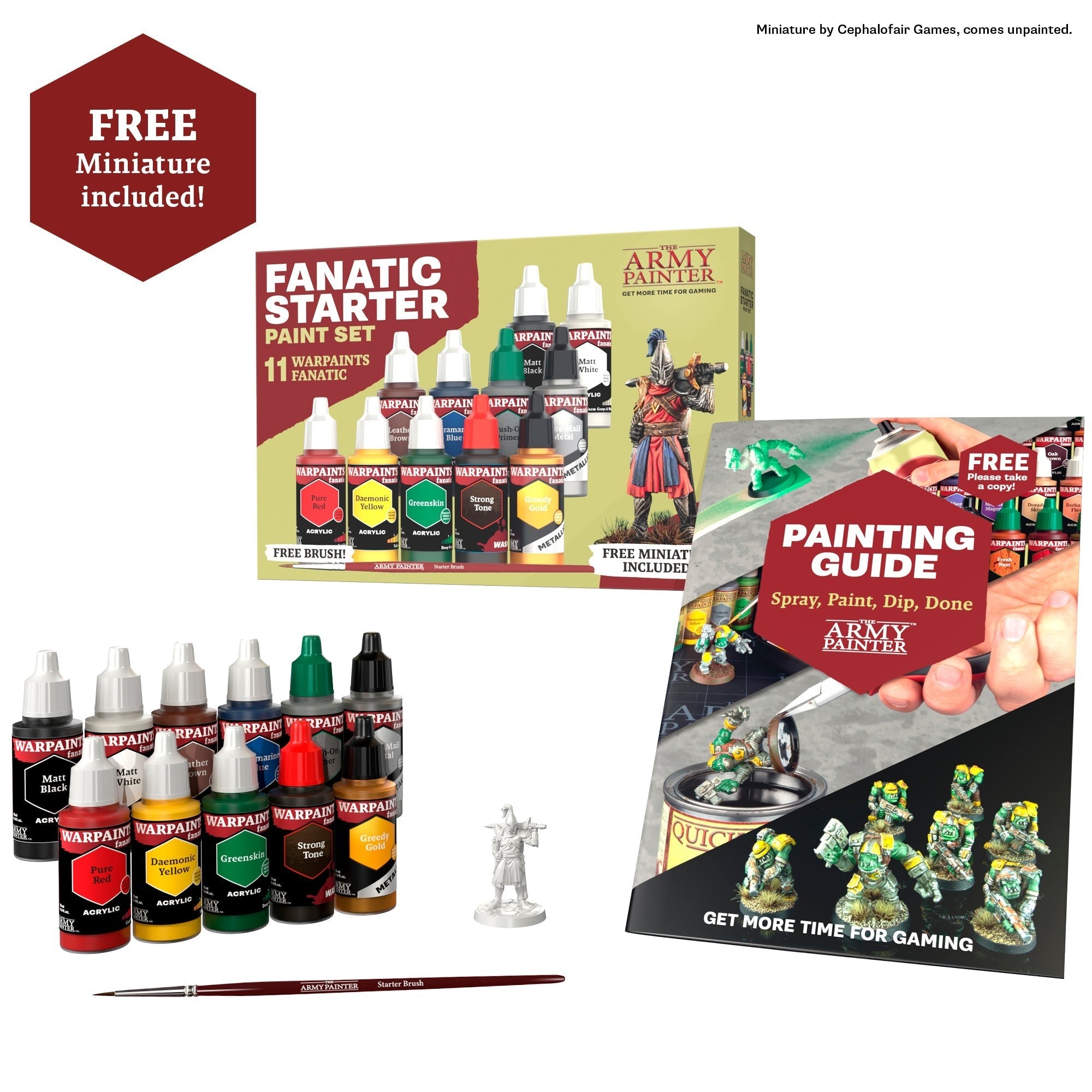 Army Painter: Warpaints Fanatic Starter Set