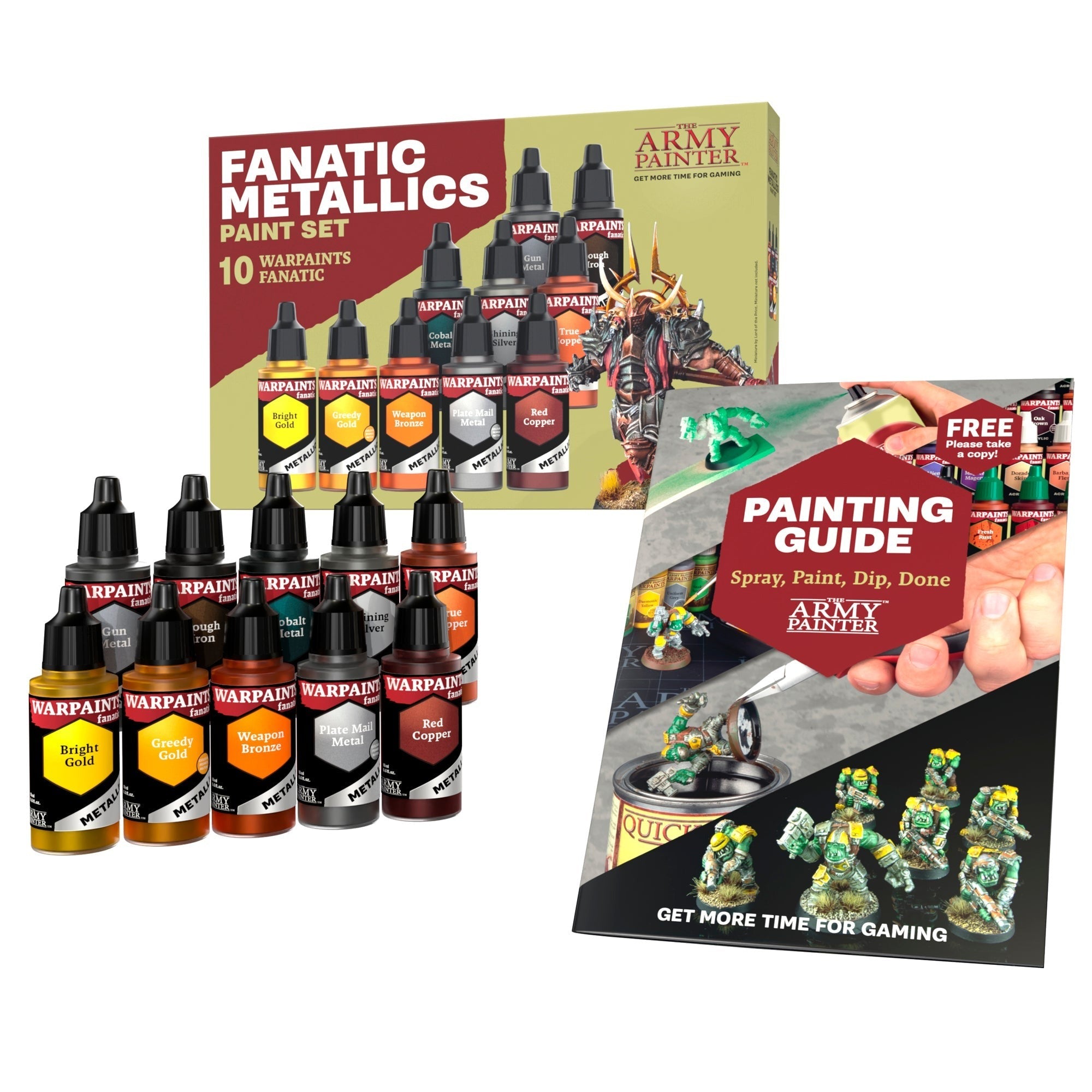 Army Painter: Warpaints Fanatic Metallics Set