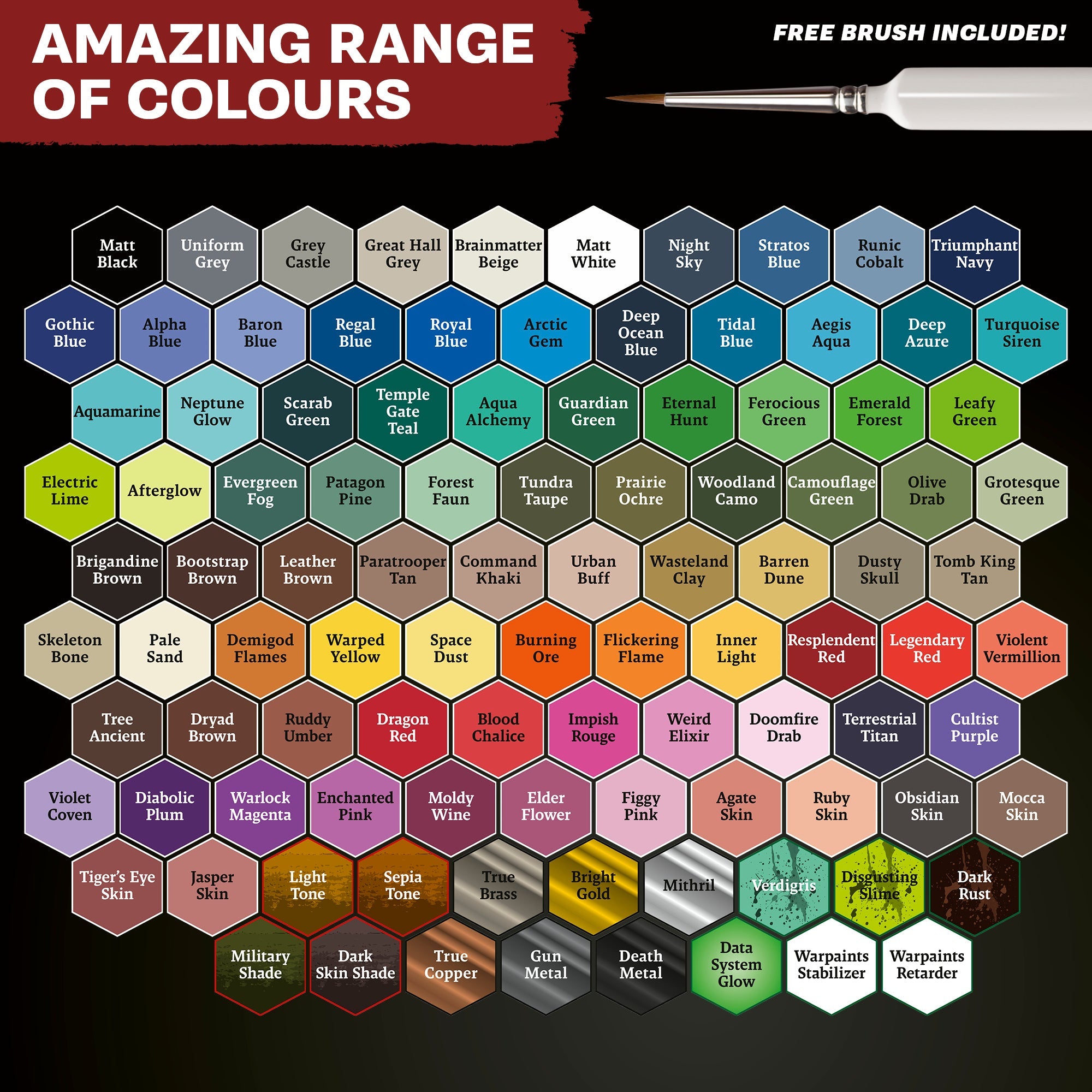 Army Painter Warpaints Fanatic Wargamers Paint Set