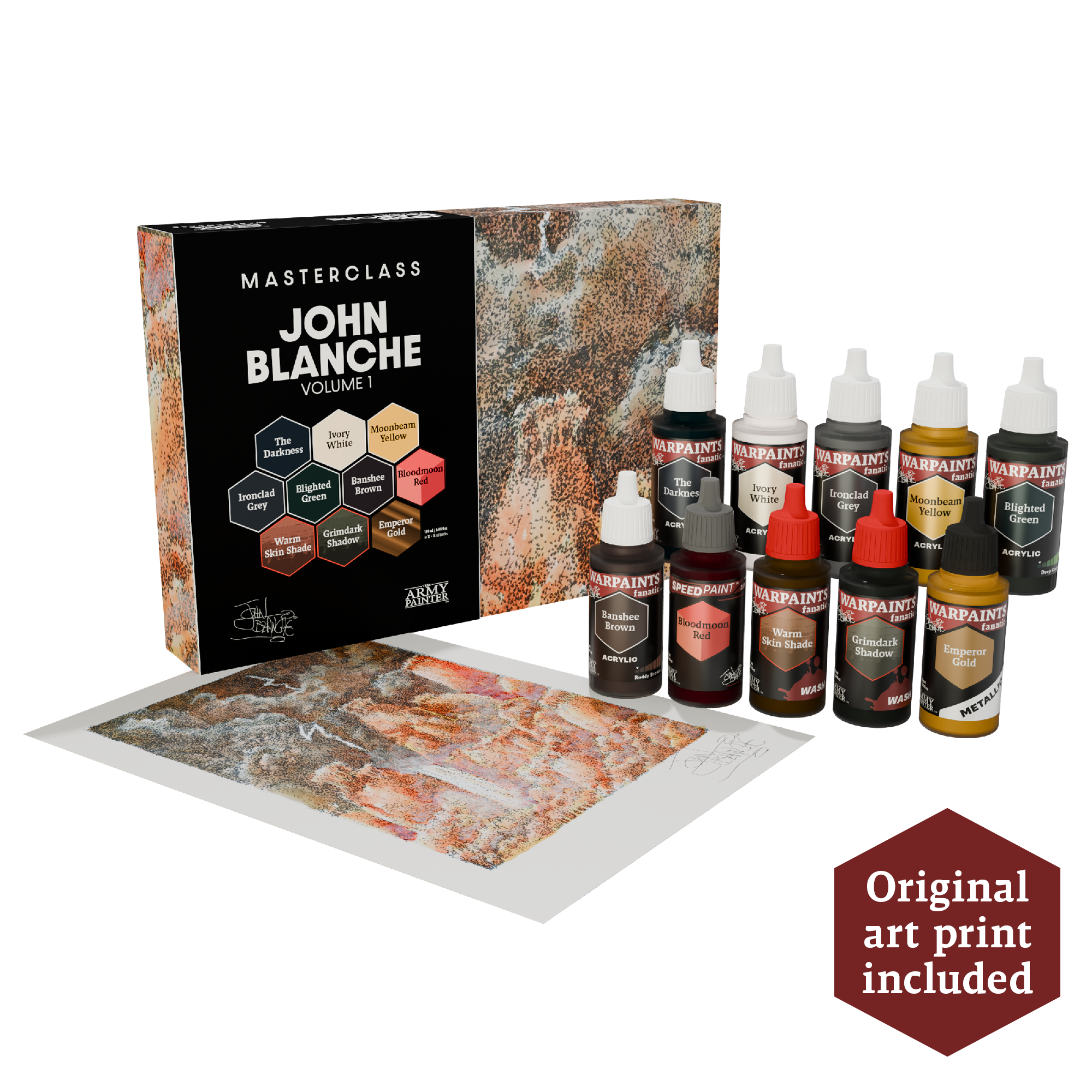Army Painter: Masterclass: John Blanche Paint Set Vol. 1