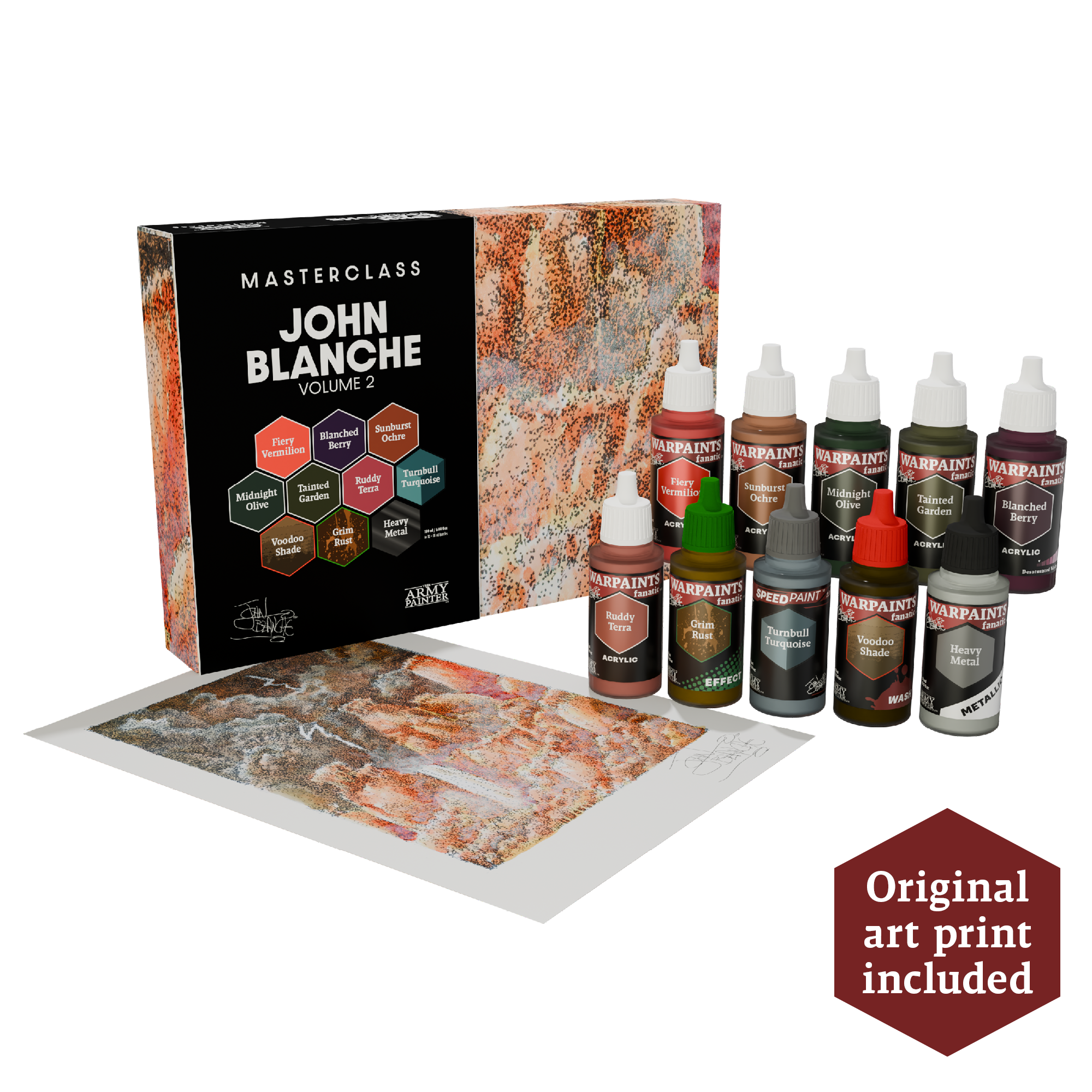 Army Painter: Masterclass: John Blanche Paint Set Vol. 2