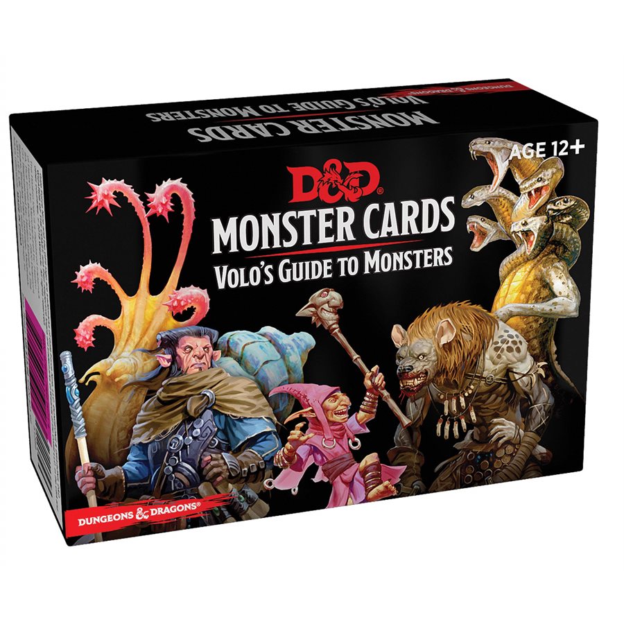 D&D: Spellbook Cards: Volo’s Guide to Monsters
