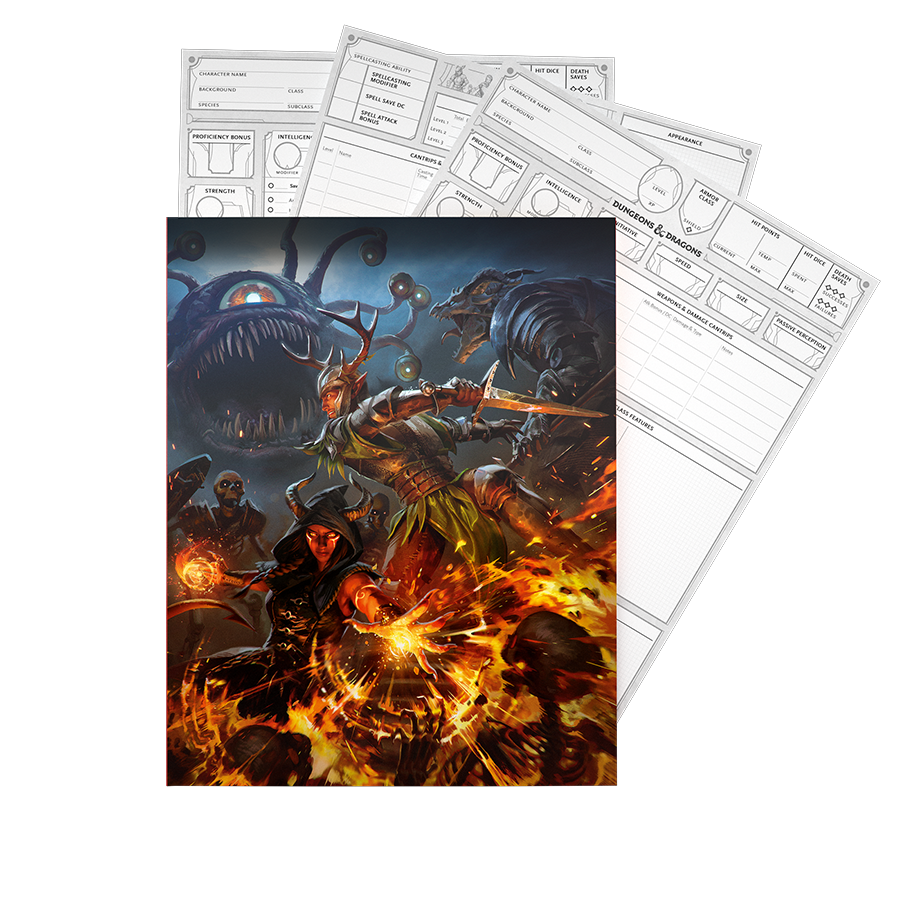 D&D: Character Sheets (2024)