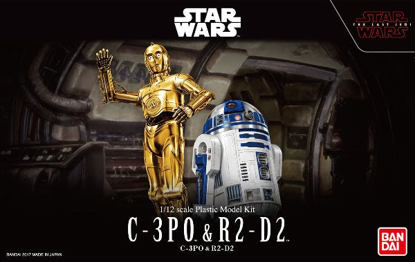 Star Wars: 1/12 C-3PO & R2-D2