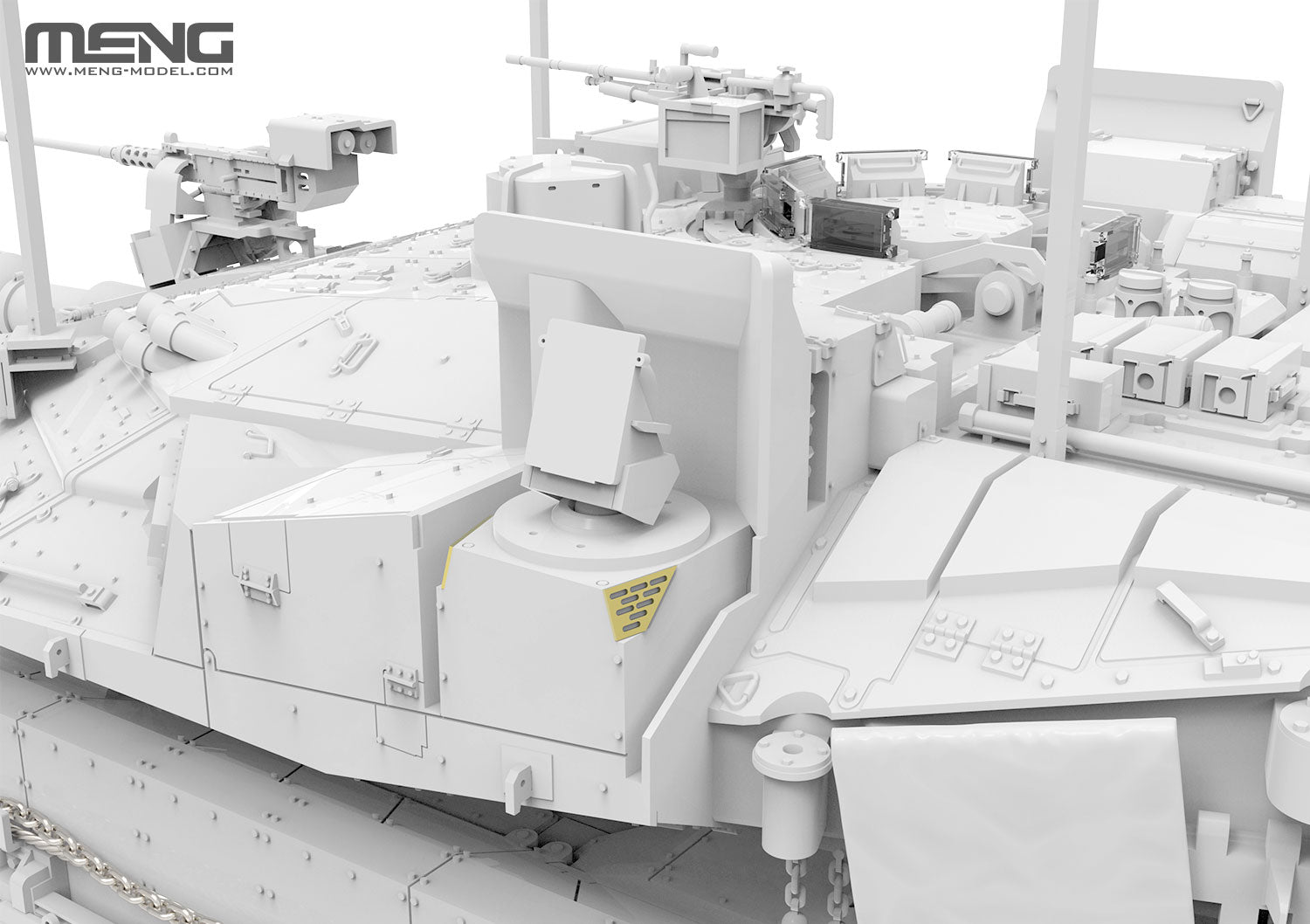 Meng: 1/35 Merkava Mk.4M w/Roof-Mounted Slat Armor