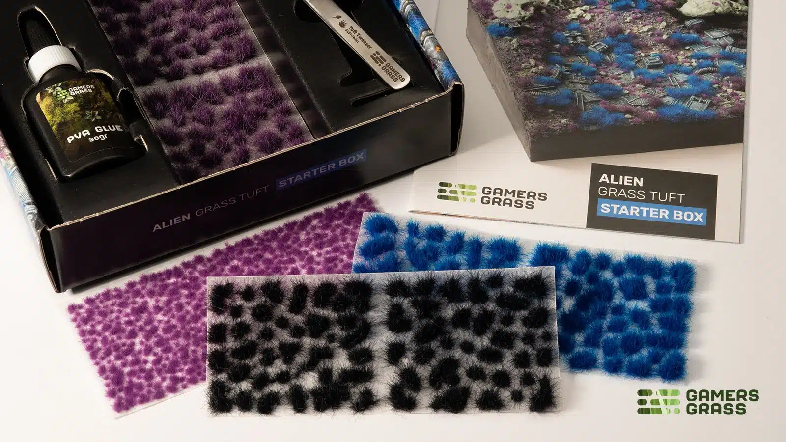 Gamers Grass: Alien Grass Tuft Starter Box