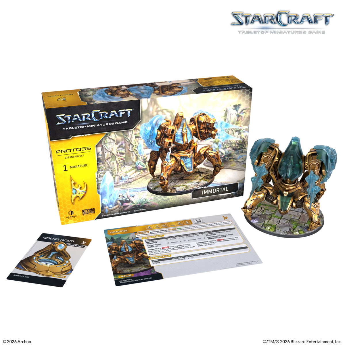 Starcraft: The Miniatures Game: Protoss: Immortal Expansion Set