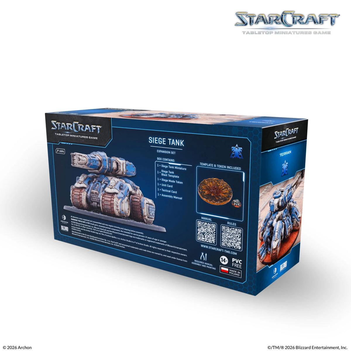 Starcraft: The Miniatures Game: Terran: Siege Tank Expansion Set
