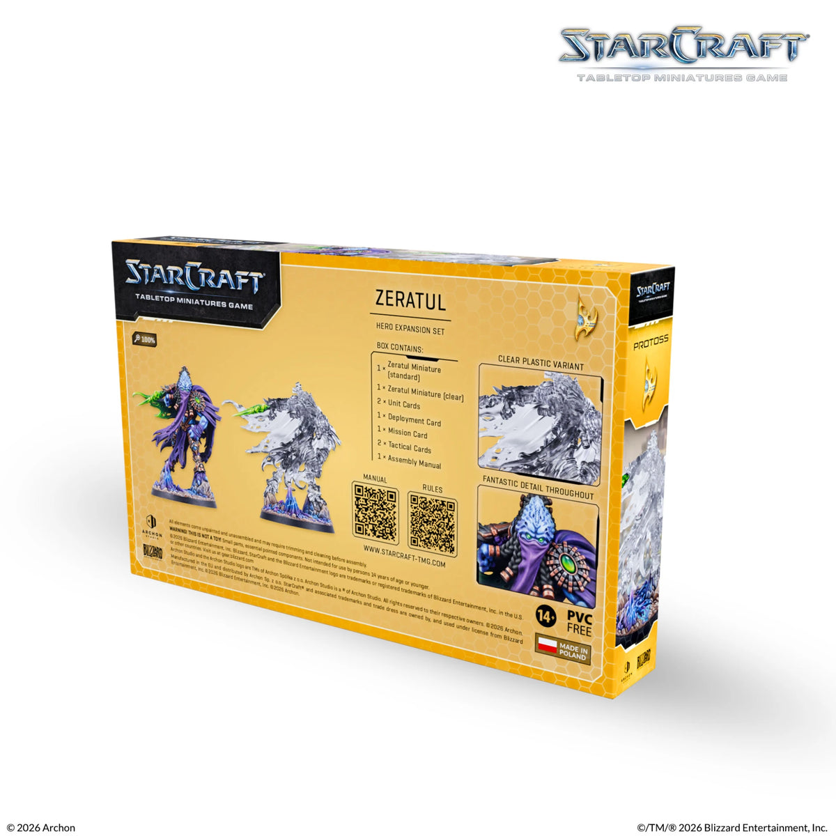 Starcraft: The Miniatures Game: Protoss: Zeratul Hero Expansion Set