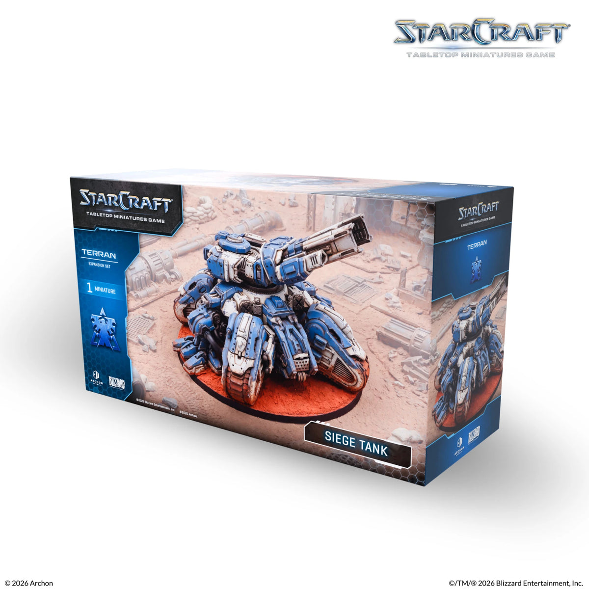 Starcraft: The Miniatures Game: Terran: Siege Tank Expansion Set
