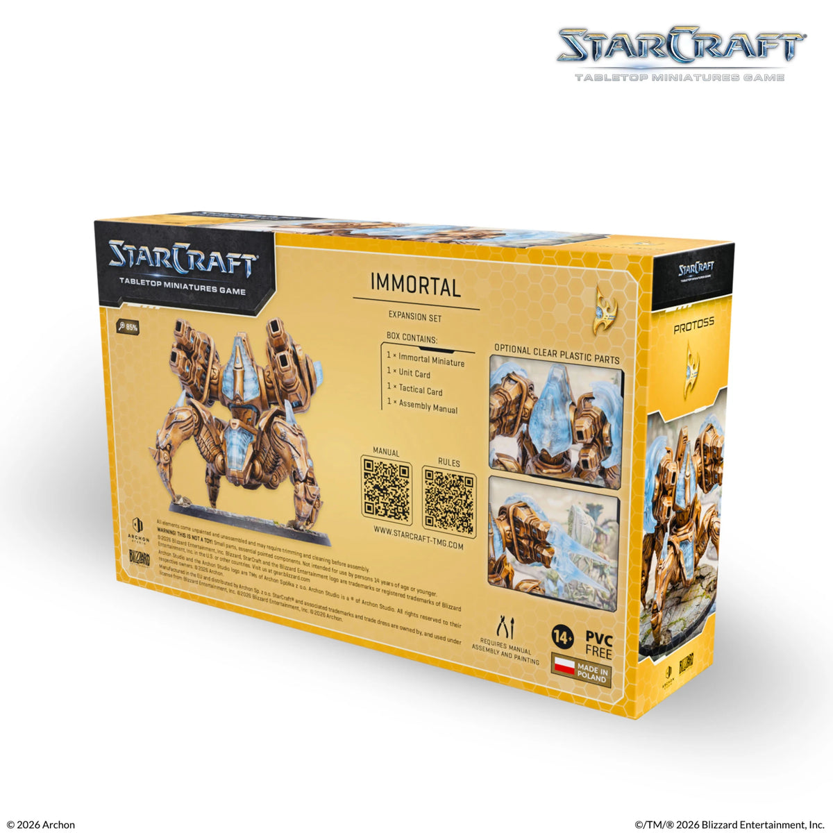 Starcraft: The Miniatures Game: Protoss: Immortal Expansion Set