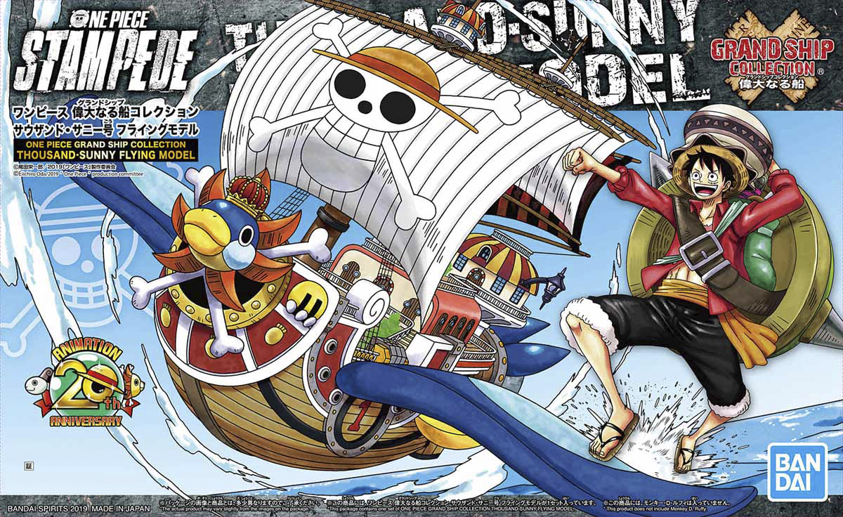 One Piece: Grand Ship Collection - Thousand Sunny Flying Model