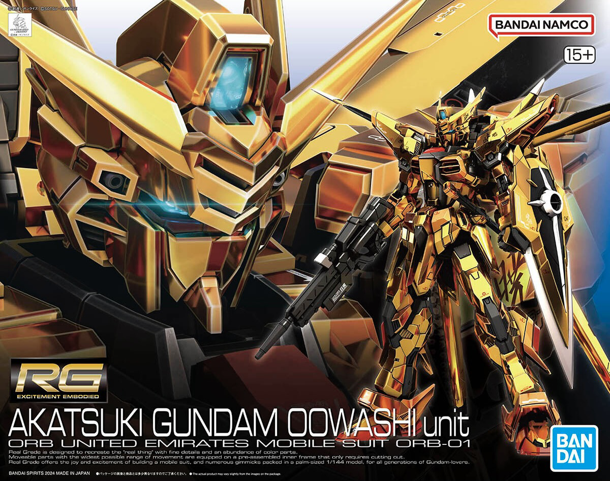 RG #41 Akatsuki Gundam (Oowashi Pack)