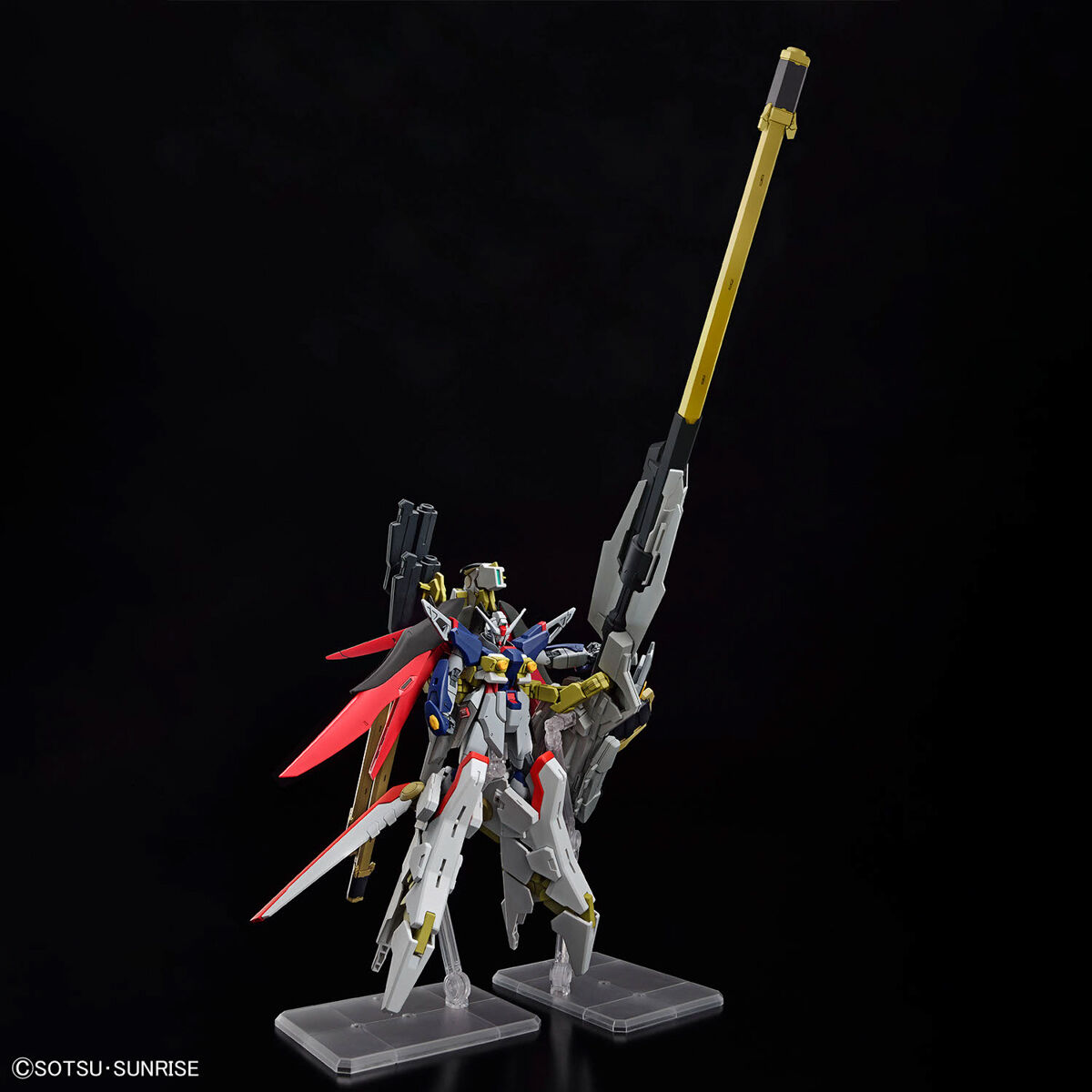 HG #258 Destiny Gundam Spec II & Zeus Silhouette
