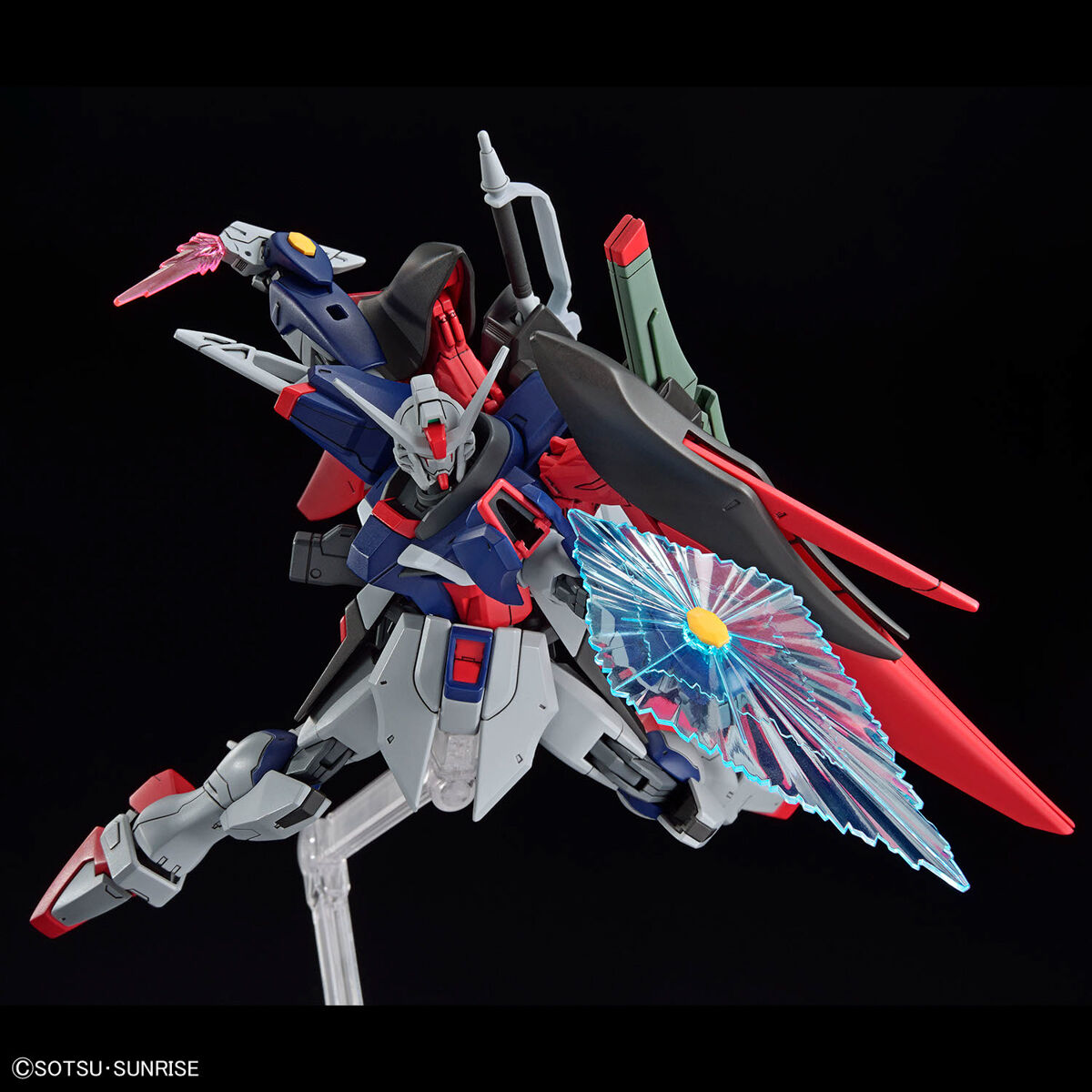 HG #258 Destiny Gundam Spec II & Zeus Silhouette