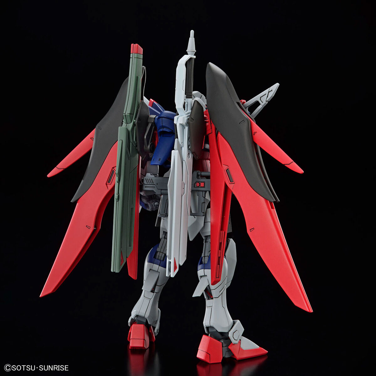 HG #258 Destiny Gundam Spec II & Zeus Silhouette