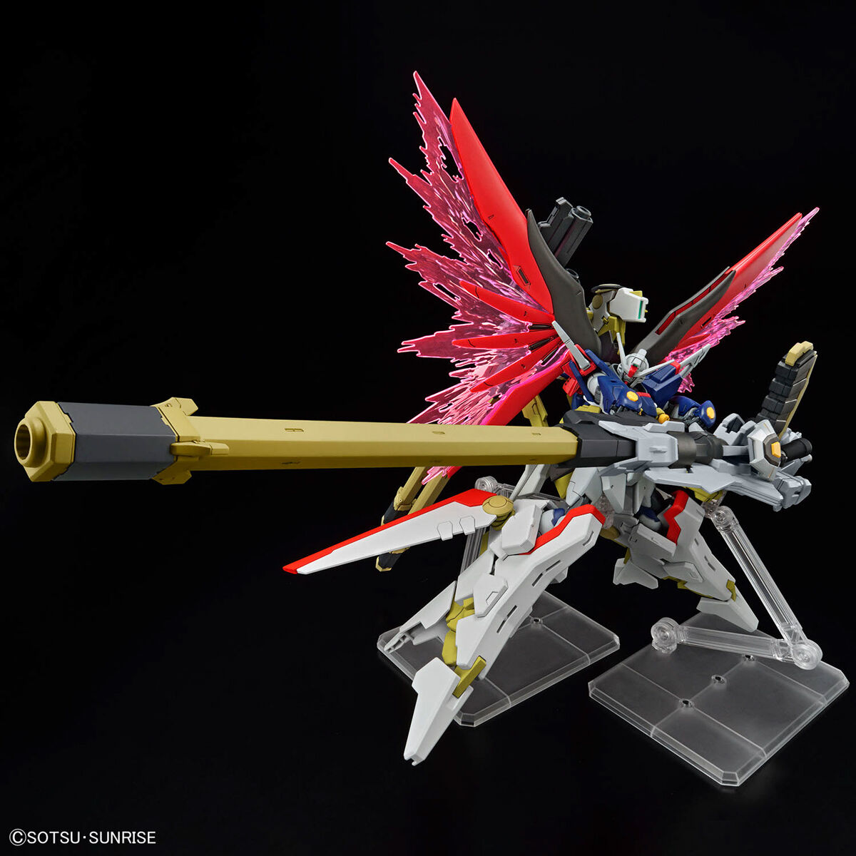 HG #258 Destiny Gundam Spec II & Zeus Silhouette