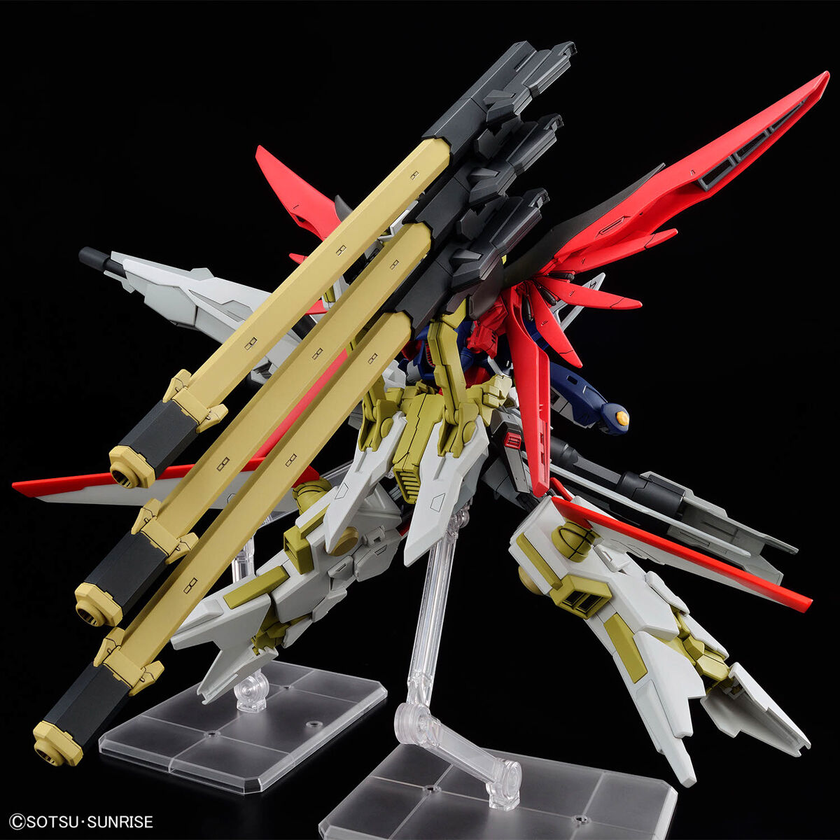 HG #258 Destiny Gundam Spec II & Zeus Silhouette