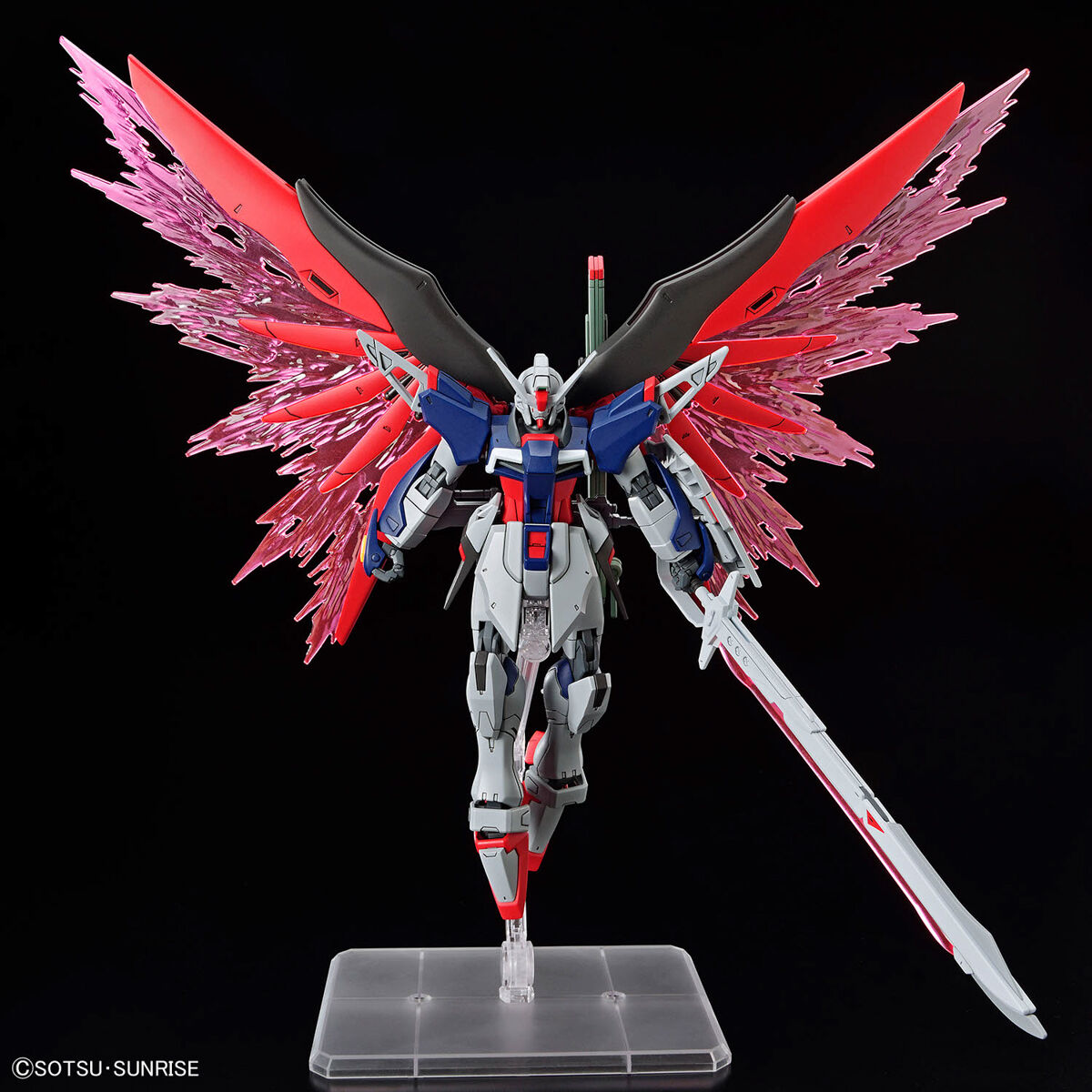 HG #258 Destiny Gundam Spec II & Zeus Silhouette