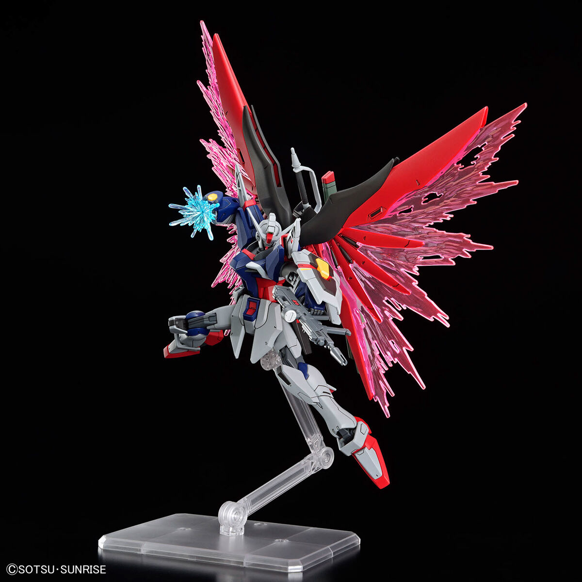 HG #258 Destiny Gundam Spec II & Zeus Silhouette