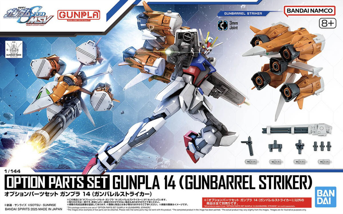 HG Option Parts Set Gunpla 14 (Gunbarrel Striker)