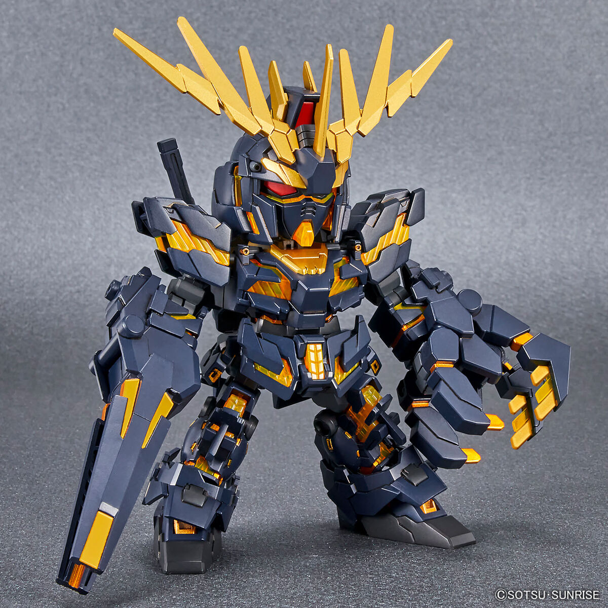 SD Cross Silhouette Unicorn Gundam 2 Banshee (Destroy Mode) & Banshee Norn Parts Set