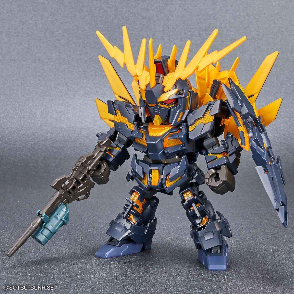 SD Cross Silhouette Unicorn Gundam 2 Banshee (Destroy Mode) & Banshee Norn Parts Set