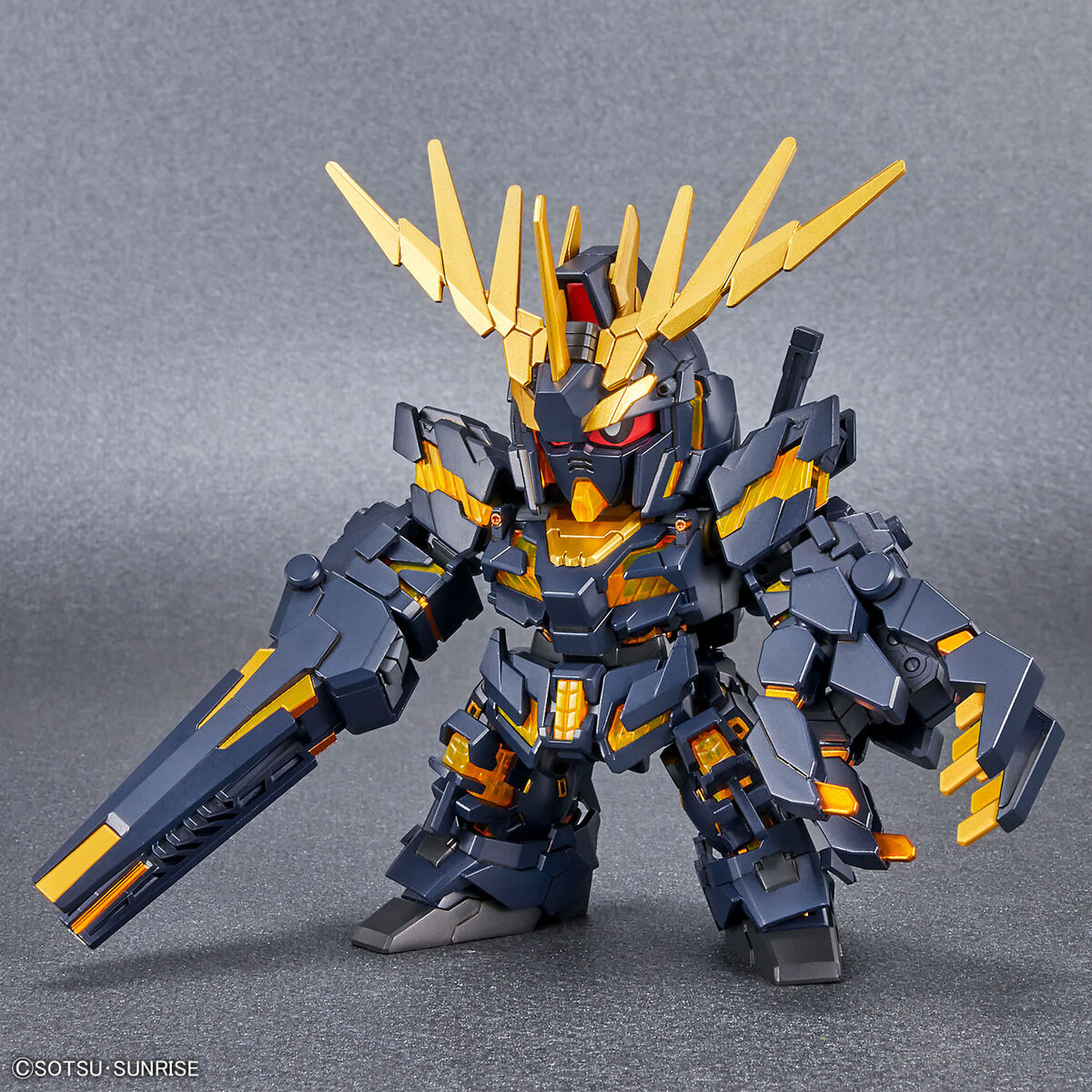 SD Cross Silhouette Unicorn Gundam 2 Banshee (Destroy Mode) & Banshee Norn Parts Set