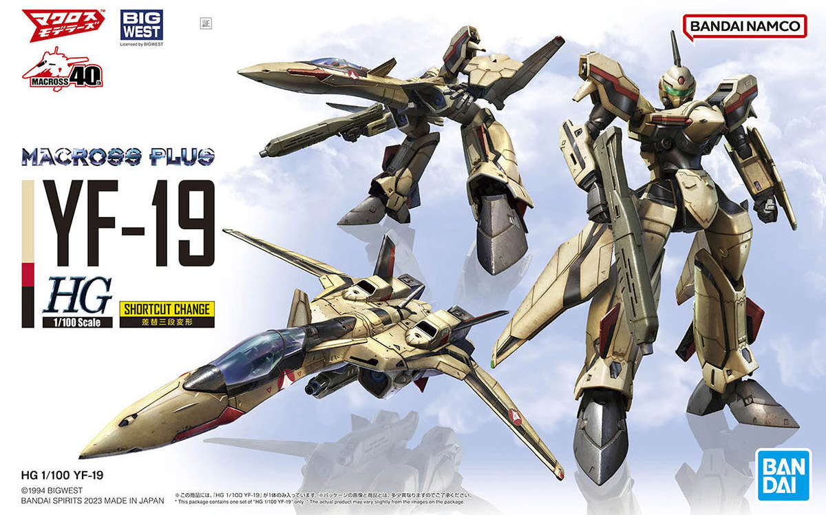 Bandai: HG 1/100 YF-19