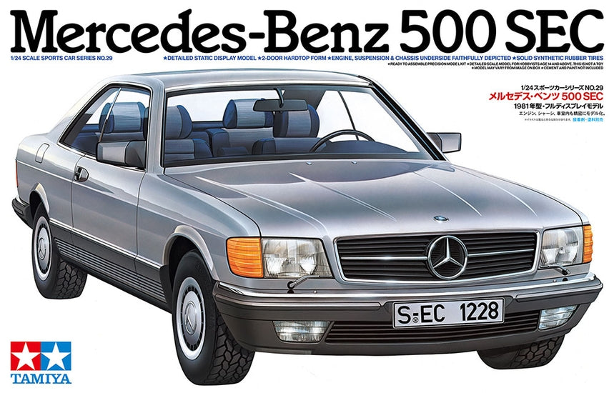 Tamiya: 1/24 Mercedes-Benz 500 SEC