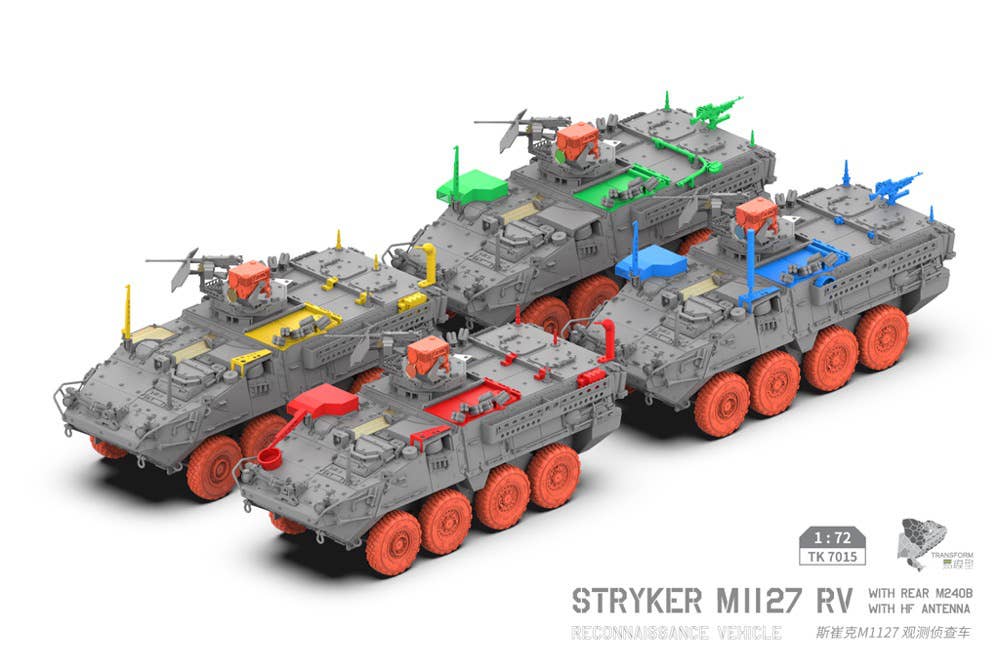 Border Model: 1/72 Stryker M1127 RV 2 in 1