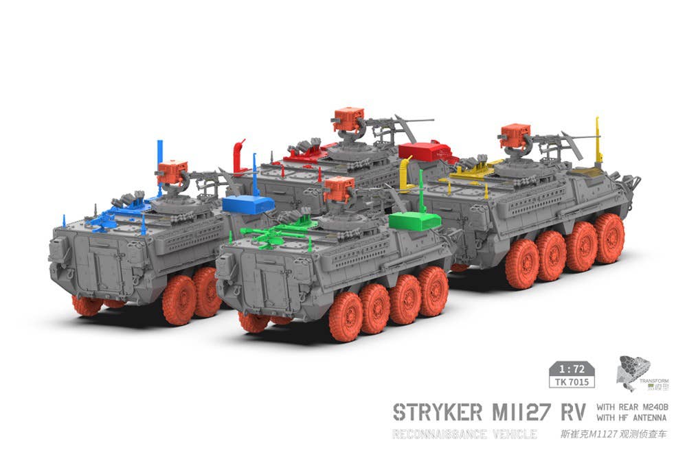 Border Model: 1/72 Stryker M1127 RV 2 in 1