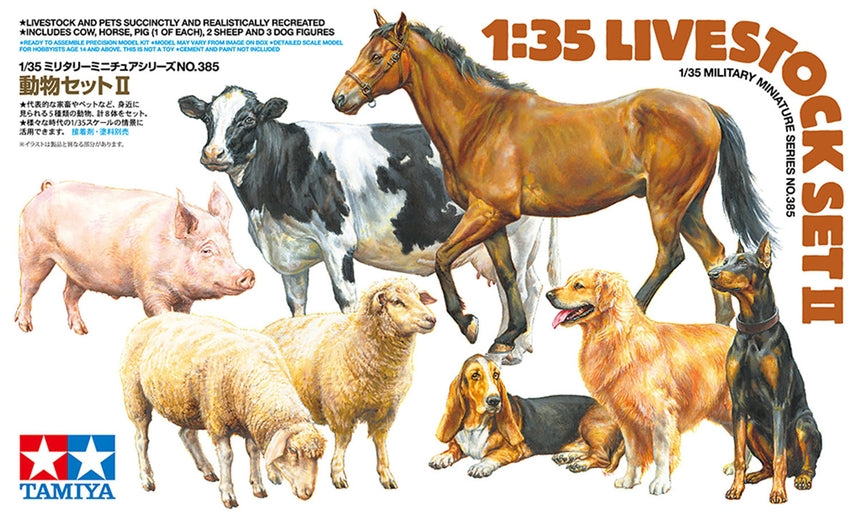 Tamiya: 1/35 Livestock Set II