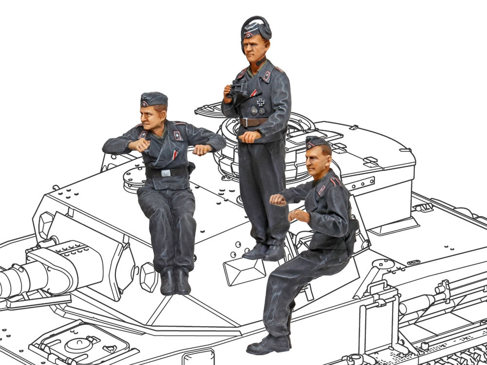Tamiya: 1/35 German Tank Panzerkampfwagen IV Ausf.F