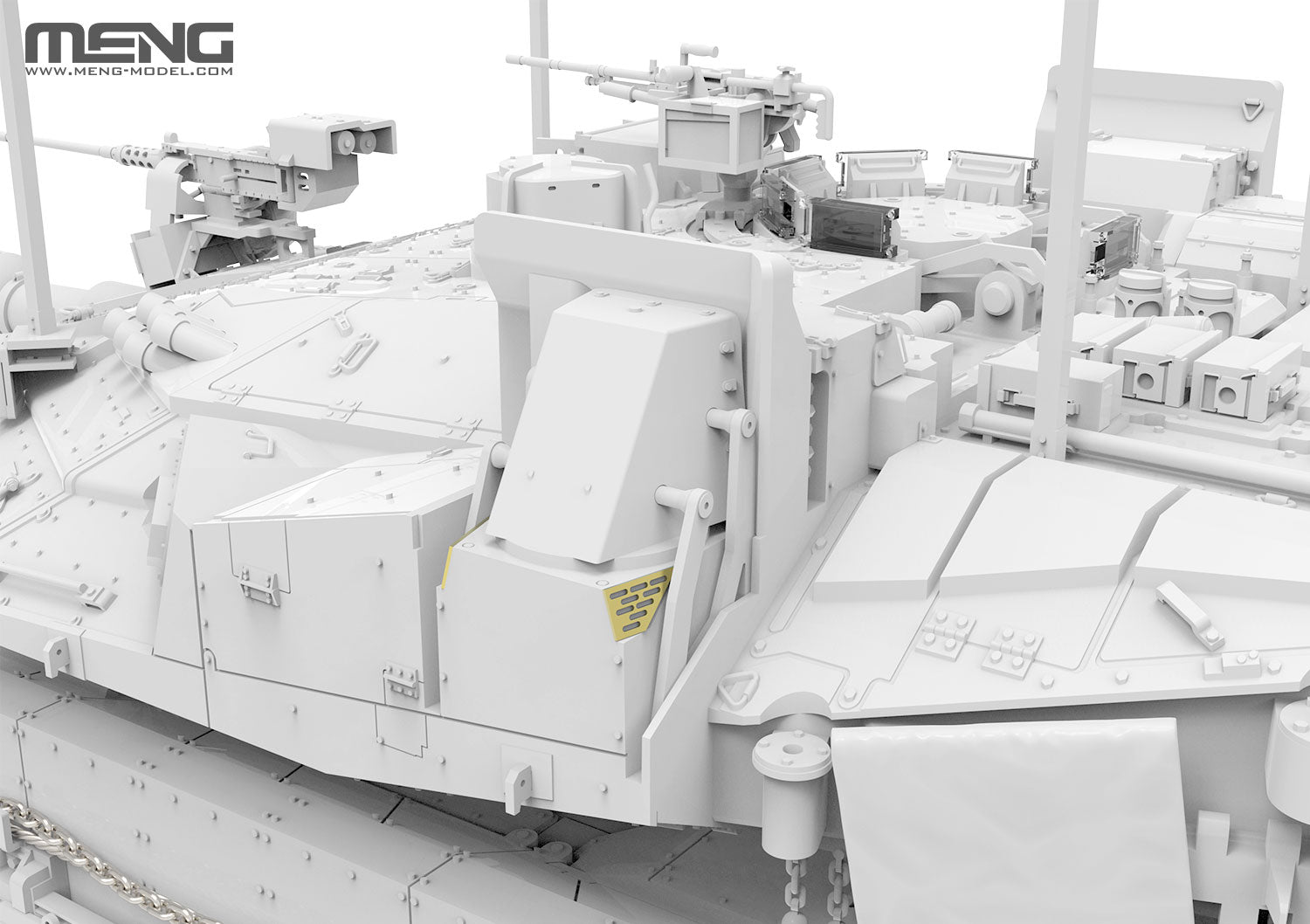Meng: 1/35 Merkava Mk.4M w/Roof-Mounted Slat Armor