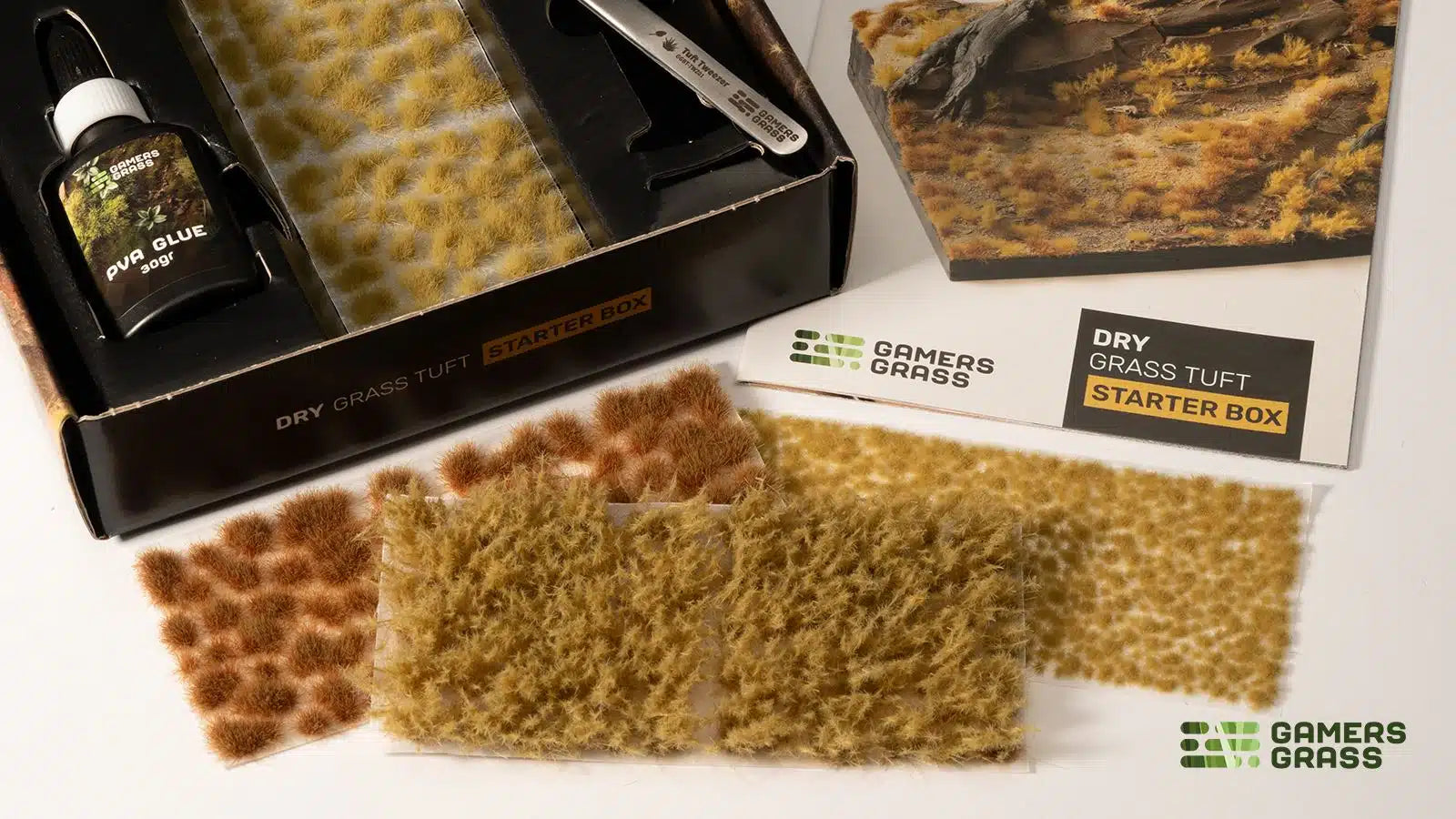 Gamers Grass: Dry Grass Tuft Starter Box