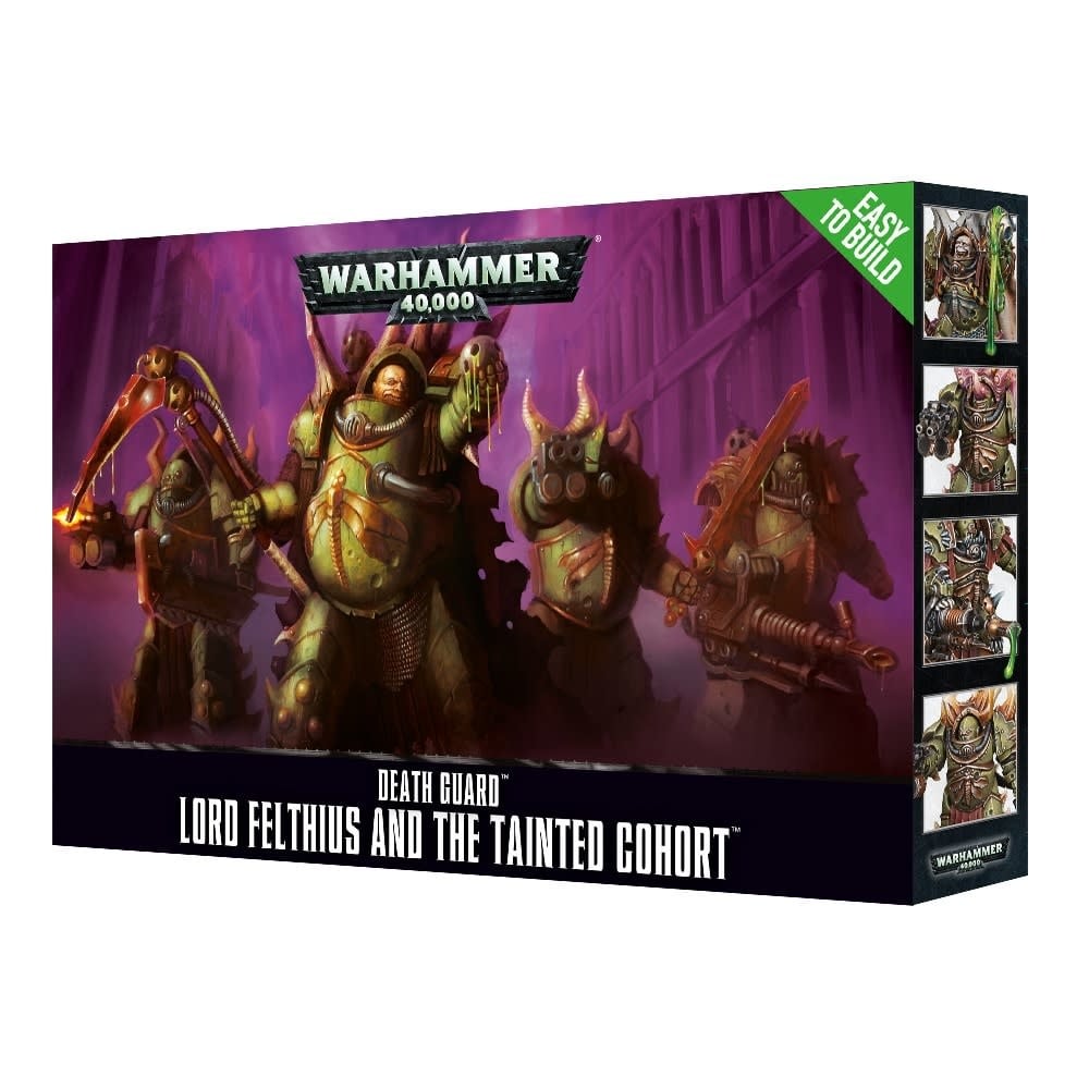 Death Guard: Lord of Contagion with Blightlord Terminators (Web)